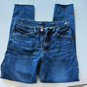 Women's Ankle Skinny Blue Jeans